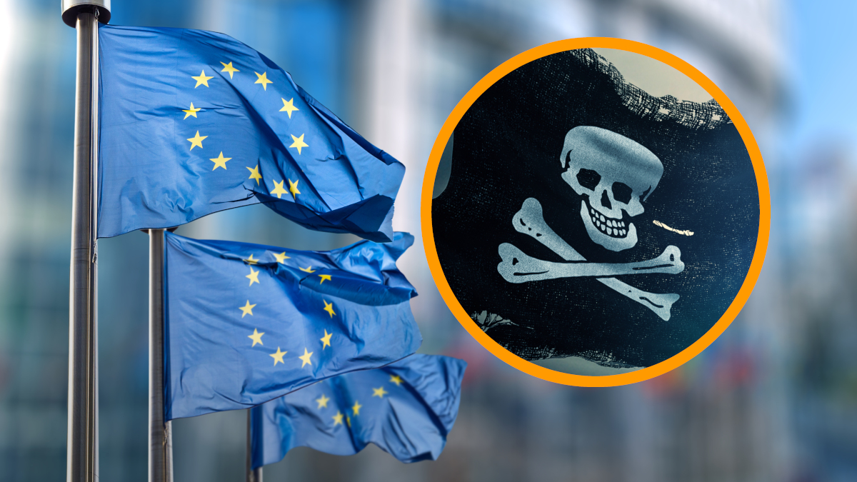 Unia Europejska oskarżana o... piractwo. Użytkownicy zagrożeni