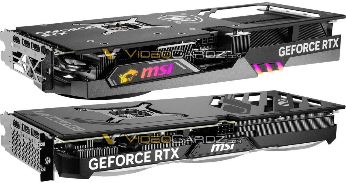 Przedpremierowe zdjęcia kart graficznych MSI GeForce RTX 4070