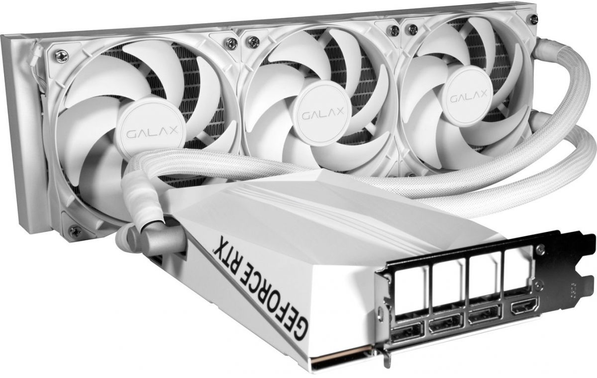 GeForce RTX 4090 doczekał się białej wersji z chłodzeniem wodnym