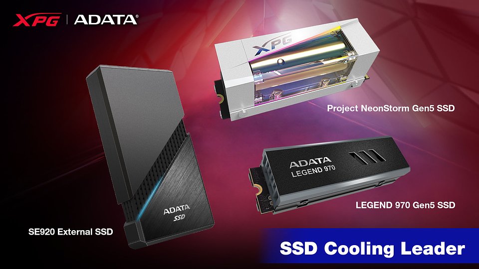 ADATA szykuje SSD chłodzone cieczą. Wydajność do 14 000 MB/s