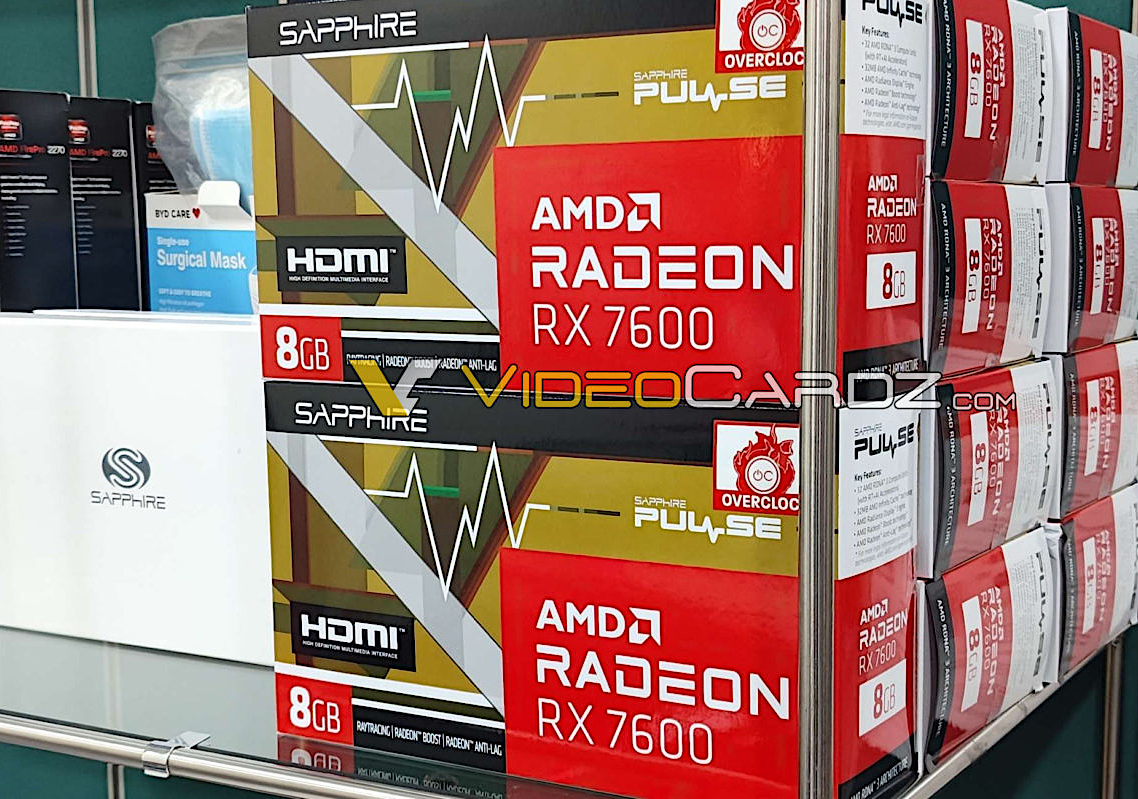 AMD Radeon RX 7600 trafił do pierwszych sklepów. Znamy ceny