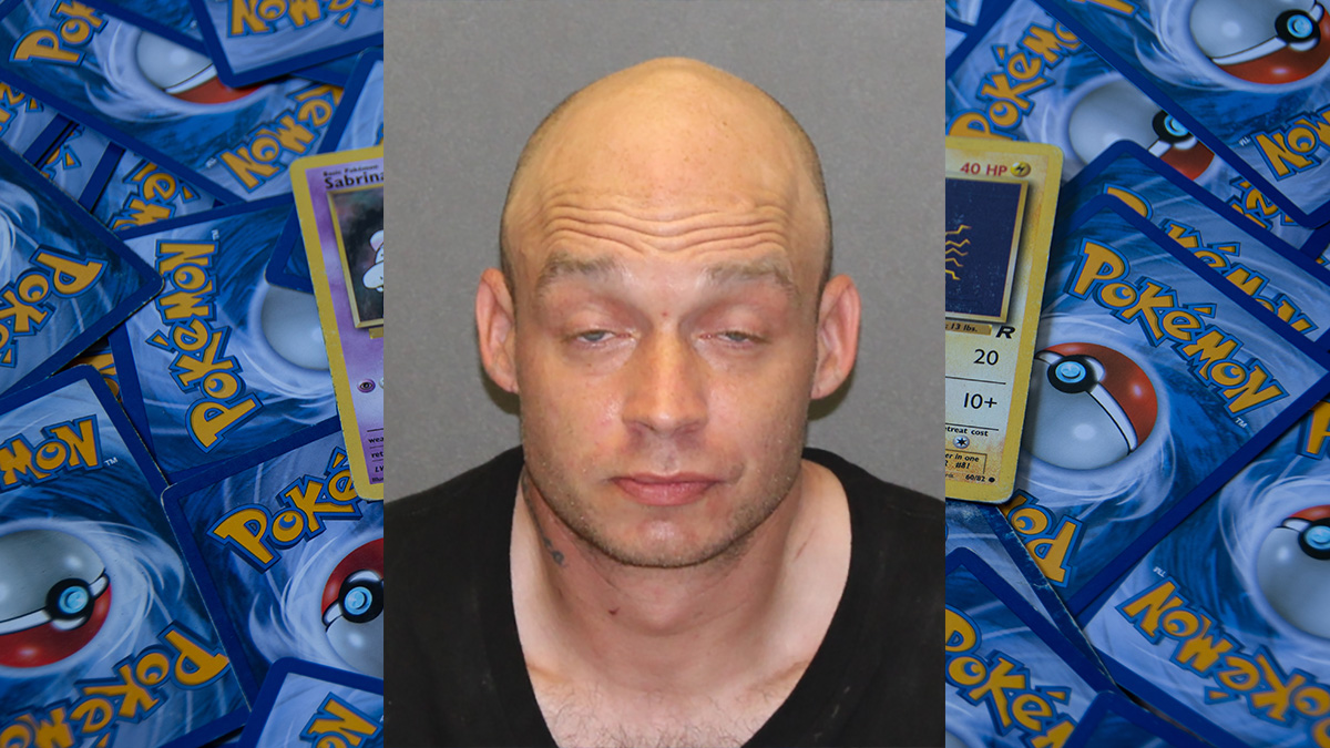 Policja złapała przestępcę dzięki kartom Pokemon