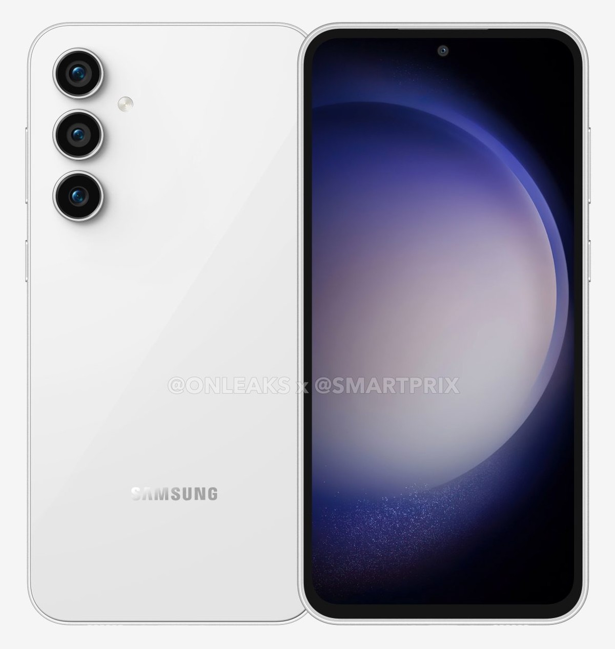 Samsung Galaxy S23 FE rendery 1