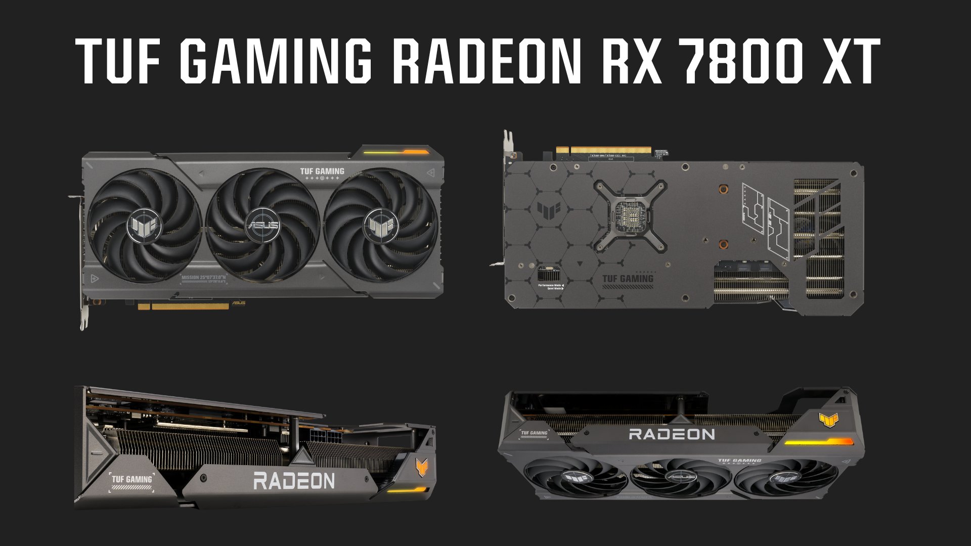ASUS chwali się autorskimi Radeonami RX 7700 XT i RX 7800 XT