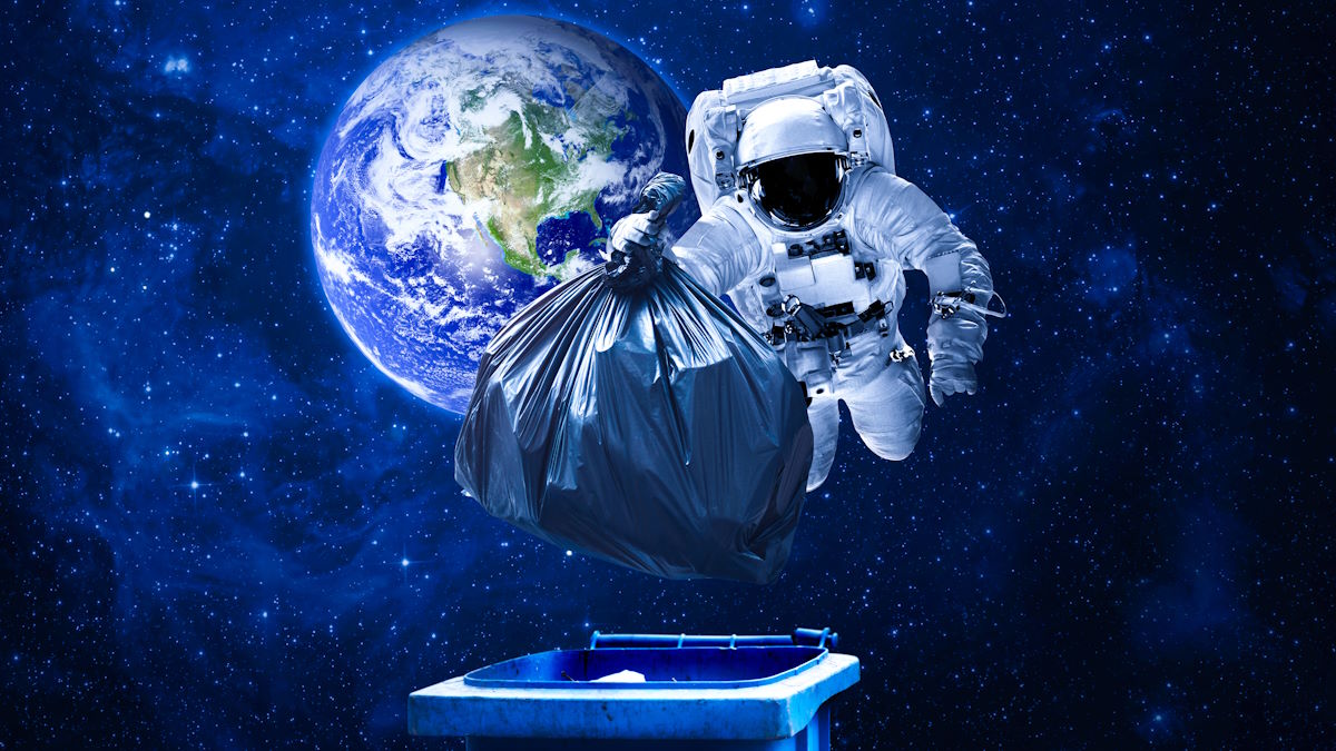NASA się nie szczypie. Zapłaci milion dolarów za kosz na śmieci