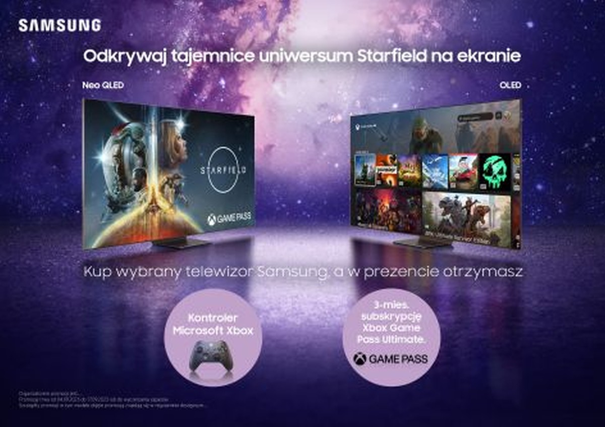 Samsung Xbox promocja