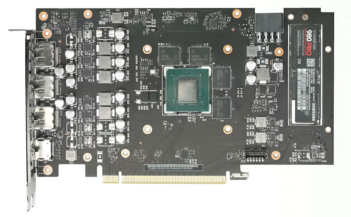 ASUS RTX 4060 Ti DUAL SSD - karta graficzna z dyskiem PCIe