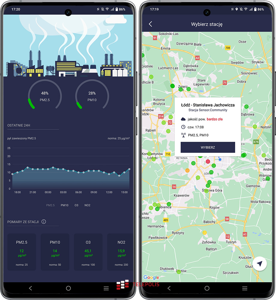 Smog Polska dla Androida