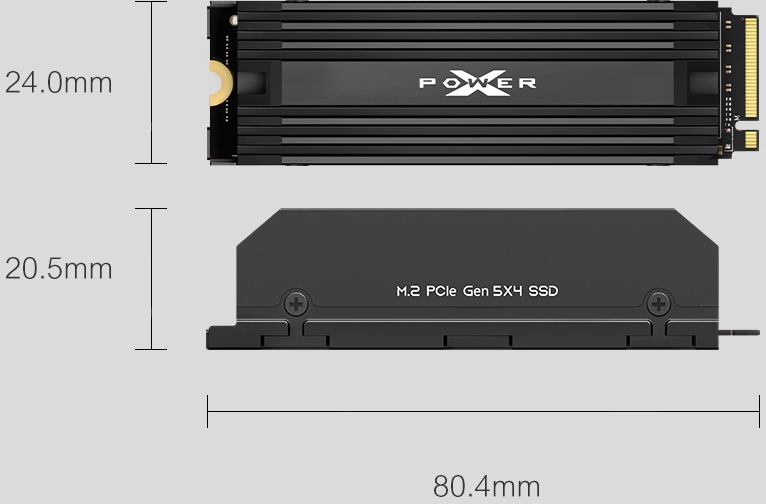 Silicon Power XS80 to ciche SSD o wydajności do 10 000 MB/s