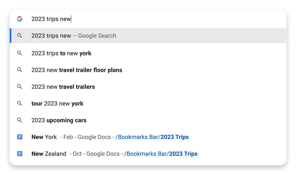 Google Chrome umożliwi przeszukiwanie zakładek