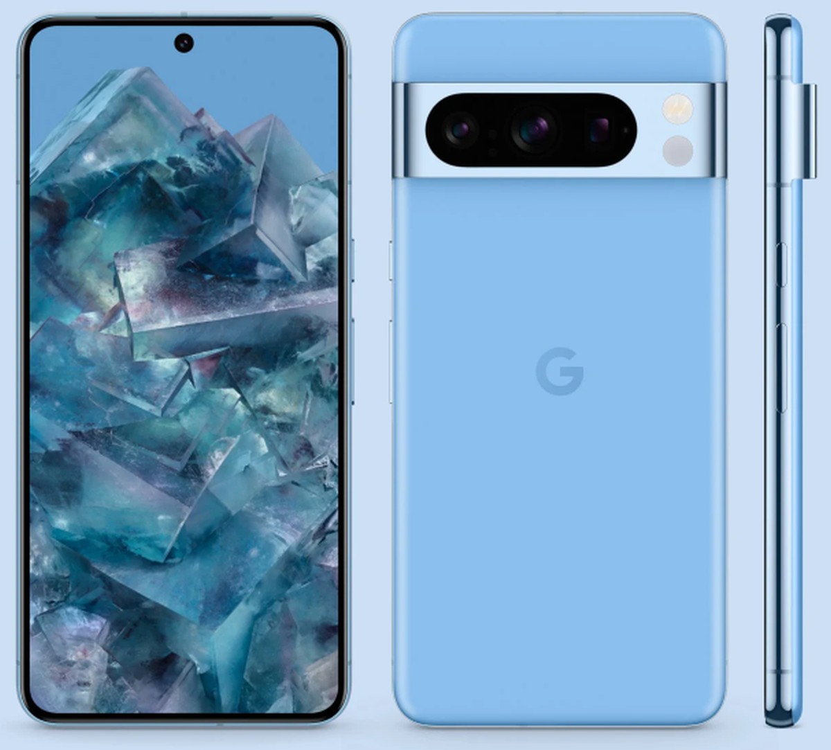 Google Pixel 8 Pro niebieski