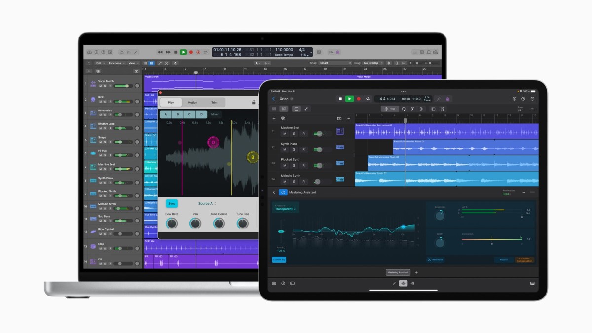 Apple aktualizuje aplikację dla muzyków. Skorzystasz na iPadzie i Macu