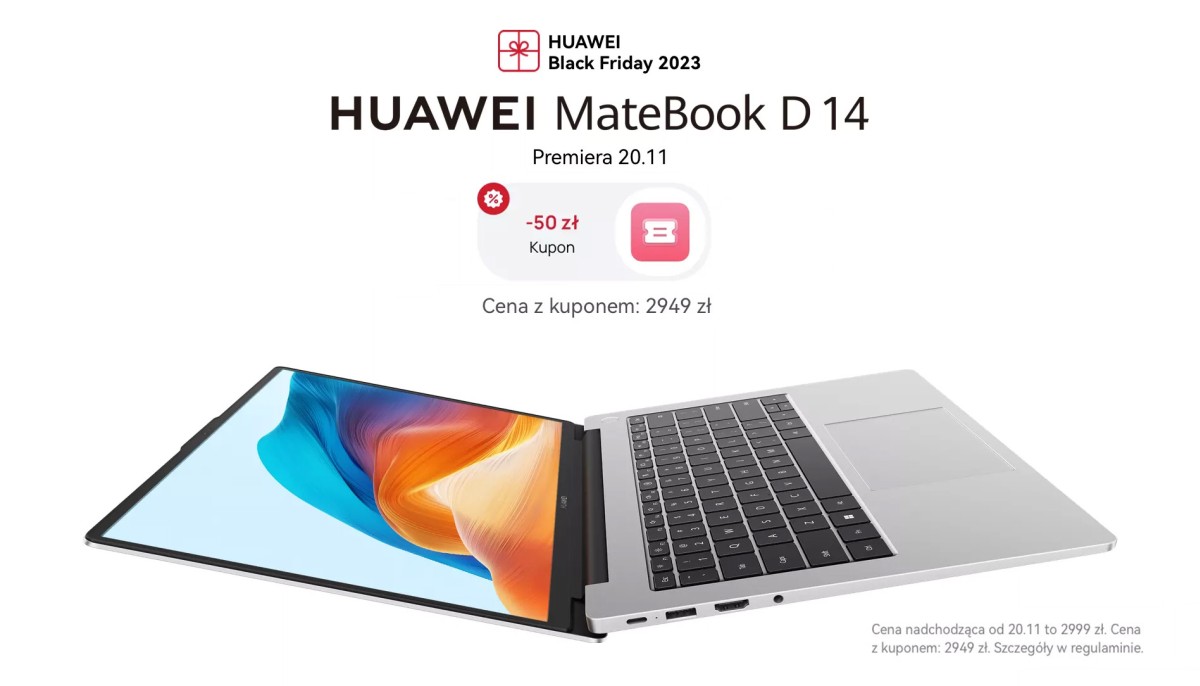 Huawei MateBook D 14 2023 baner