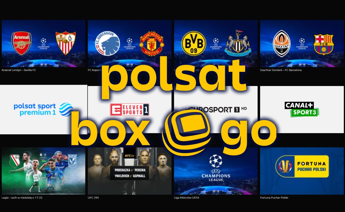 Sportowe emocje czekają w Polsat Box Go