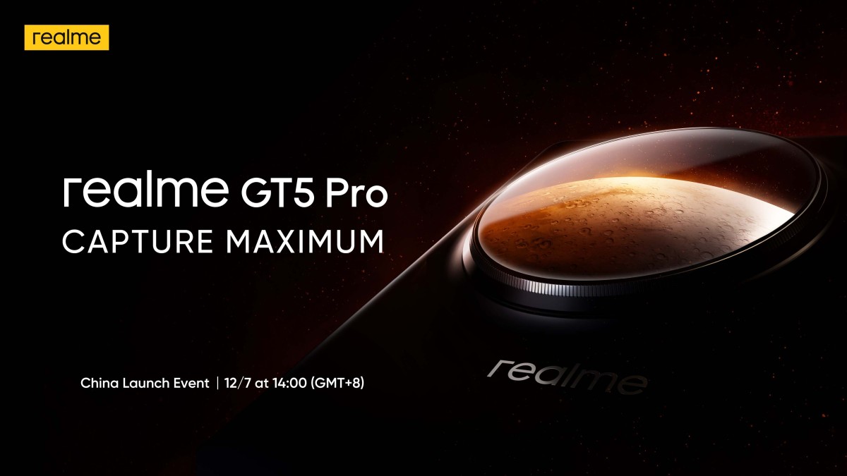 Realme GT5 Pro data premiery baner