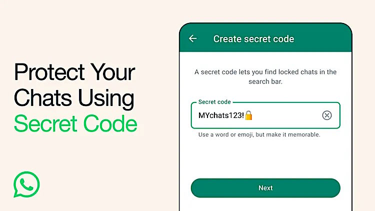 WhatsApp sekretny kod
