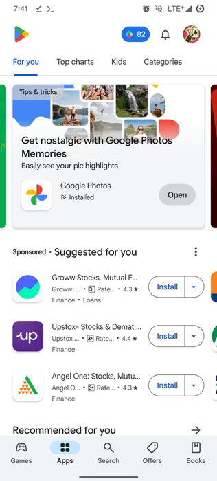 Wyszukiwanie w Google Play