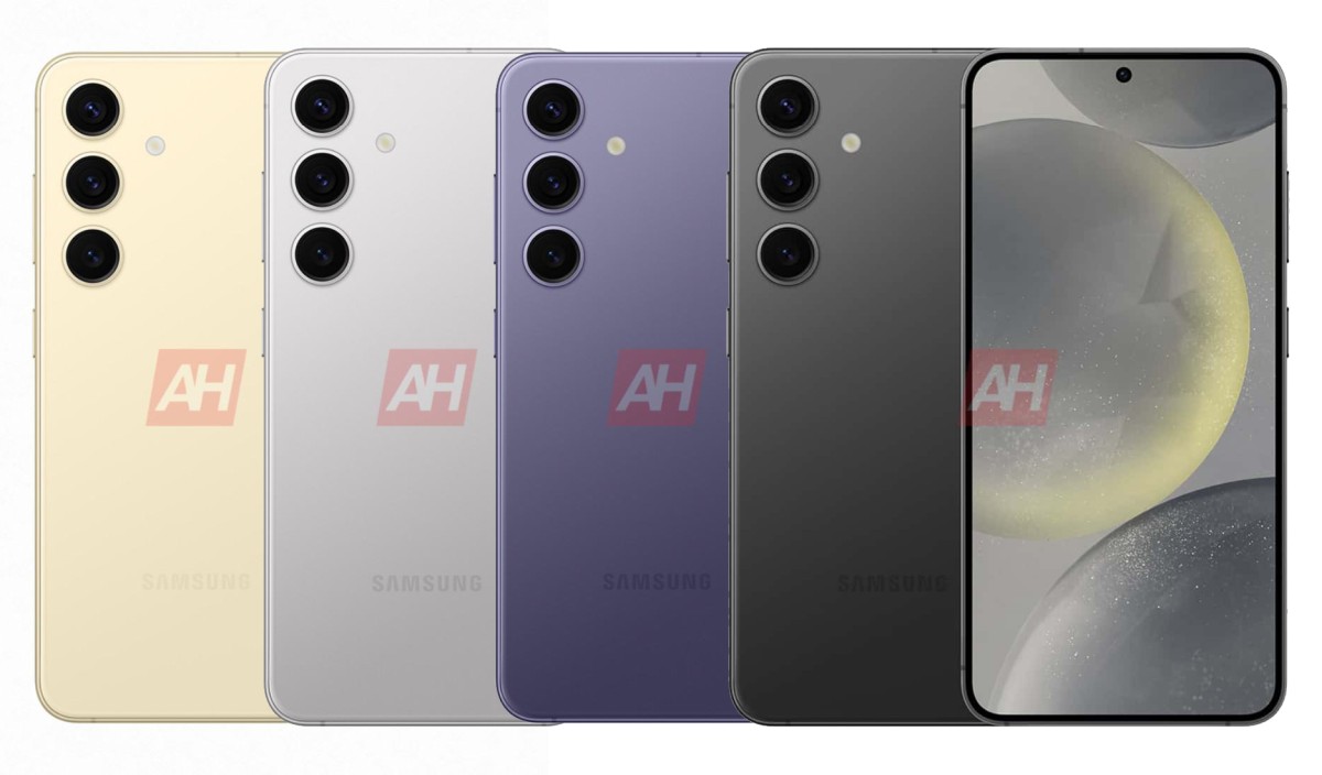 Samsung Galaxy S24 kolory rendery