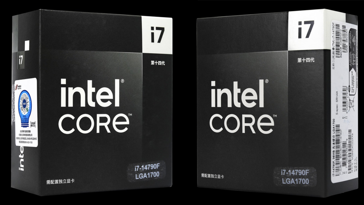 Intel pokazał nowy procesor. To Core i7-14790F Black Edition