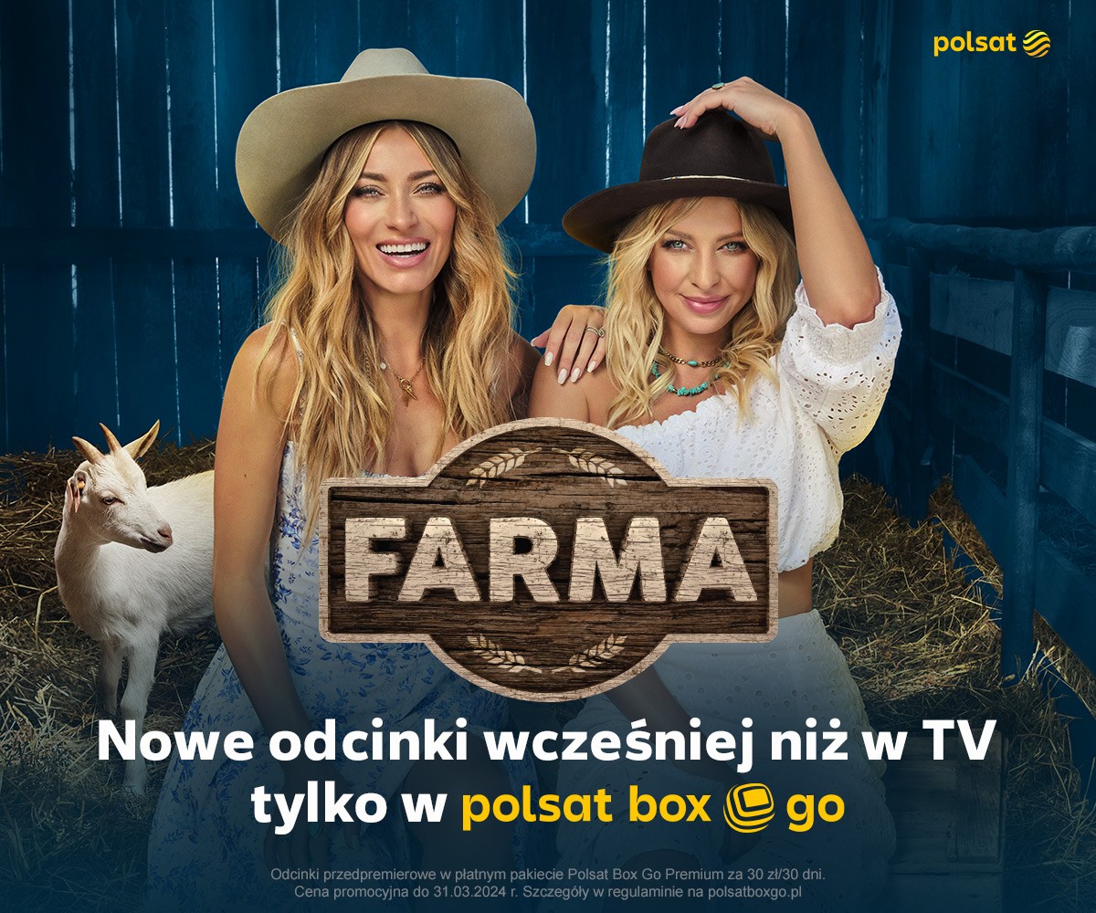 Farma w Polsat Box Go baner