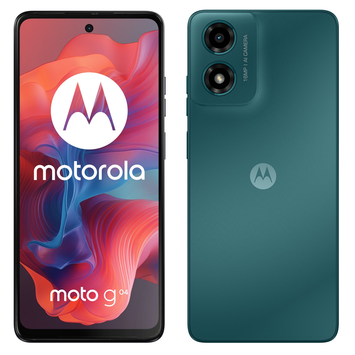 Motorola Moto G04 przód tył