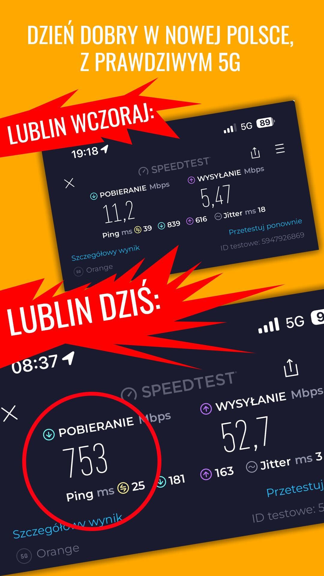 Orange 5G Lublin