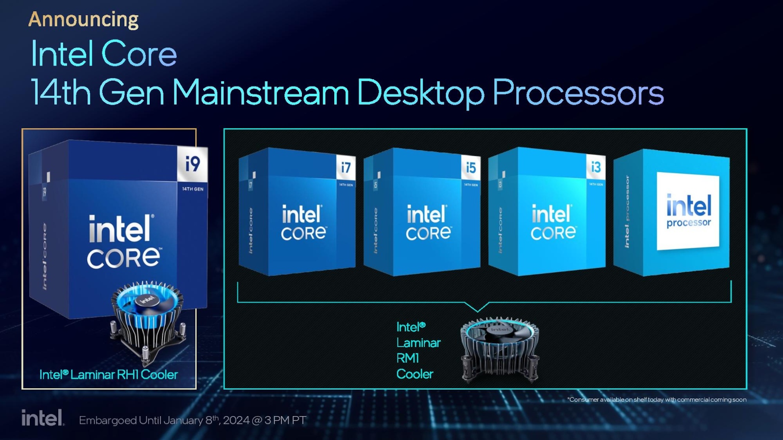 Intel prezentuje 18 nowych procesorów. Ma być tanio