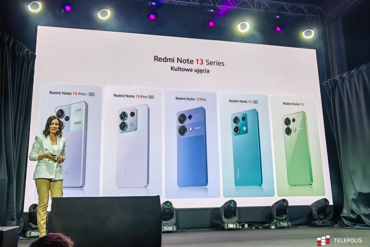 Xiaomi wprowadza do Polski 5 smartfonów z serii Redmi Note 13