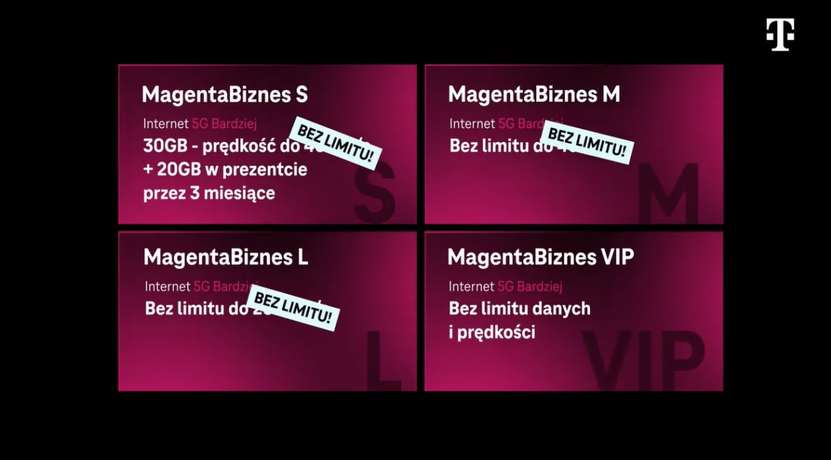 T-Mobile MagentaBiznes bez limitu