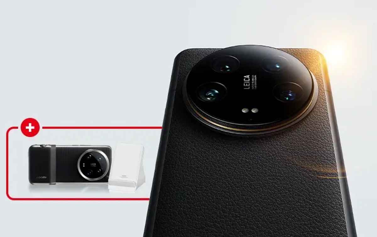 Xiaomi 14 Ultra zestaw foto + ładowarka bezprzewodowa