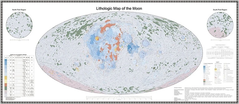 Mapa litogenetyczna Księżyca