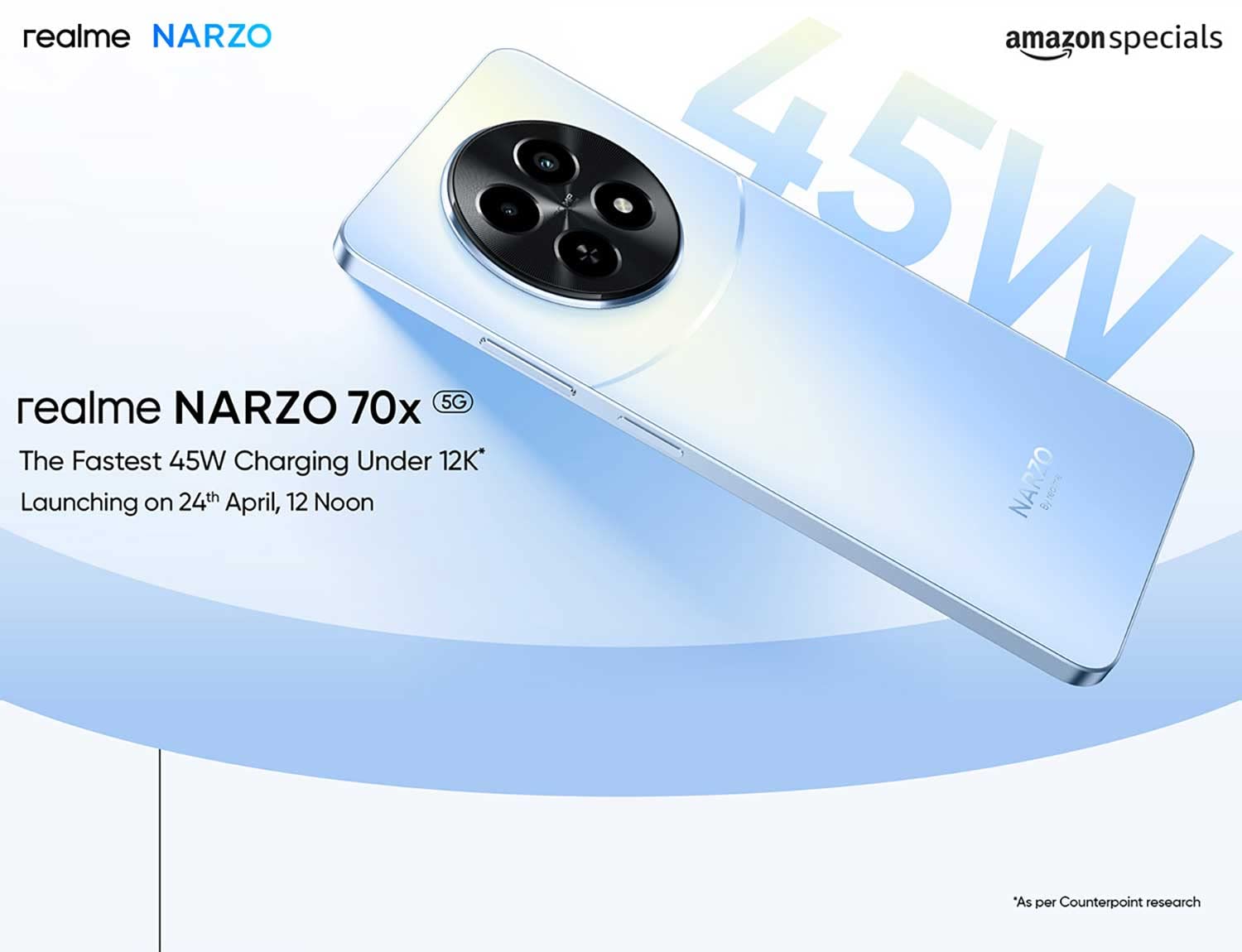 Realme Narzo 70x 5G będzie pogromcą budżetowców. Jest data premiery