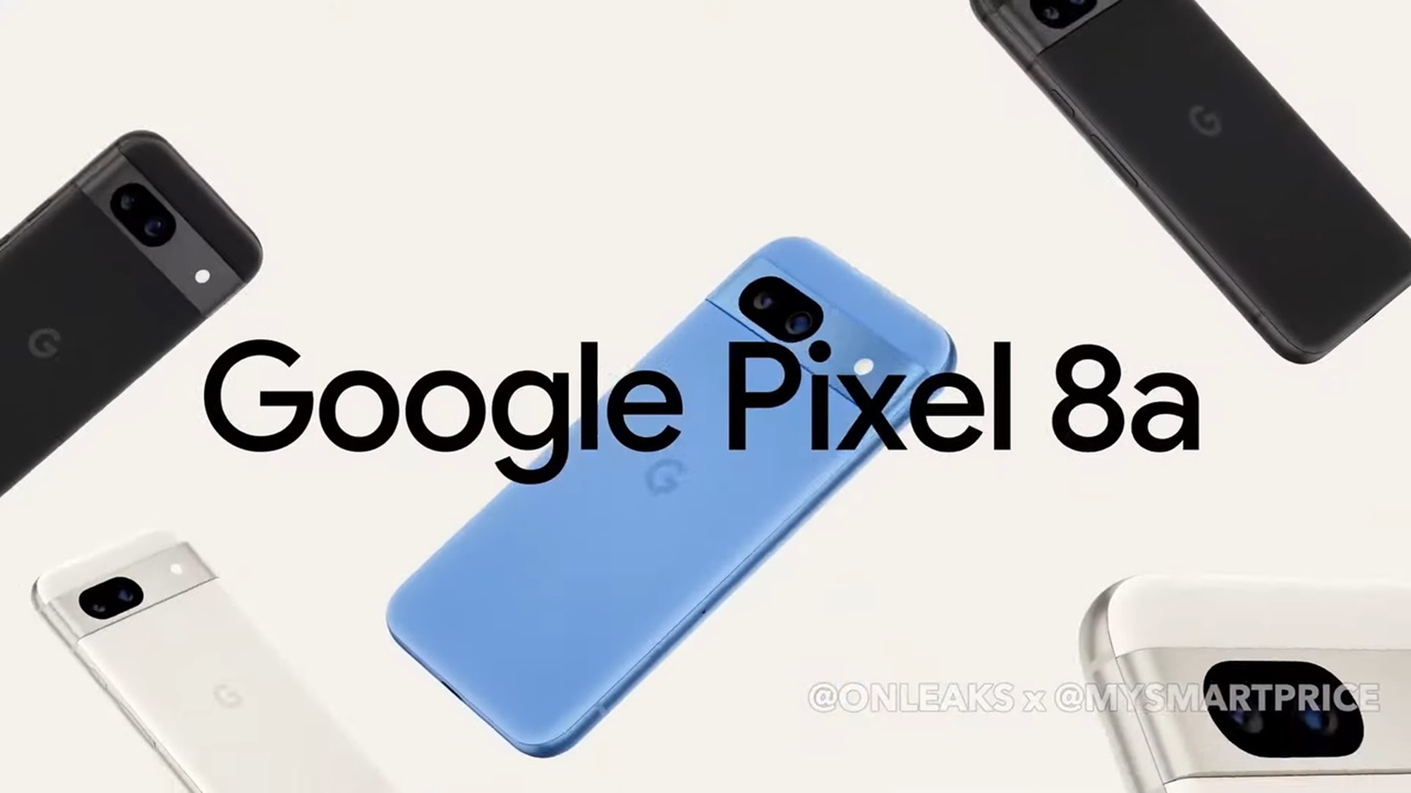 Google Pixel 8a na grafice z przecieku