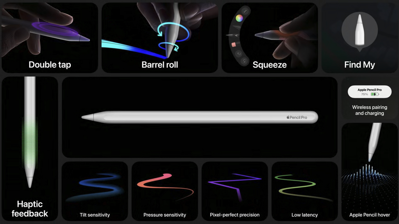 Apple Pencil Pro, najważniejsze cechy