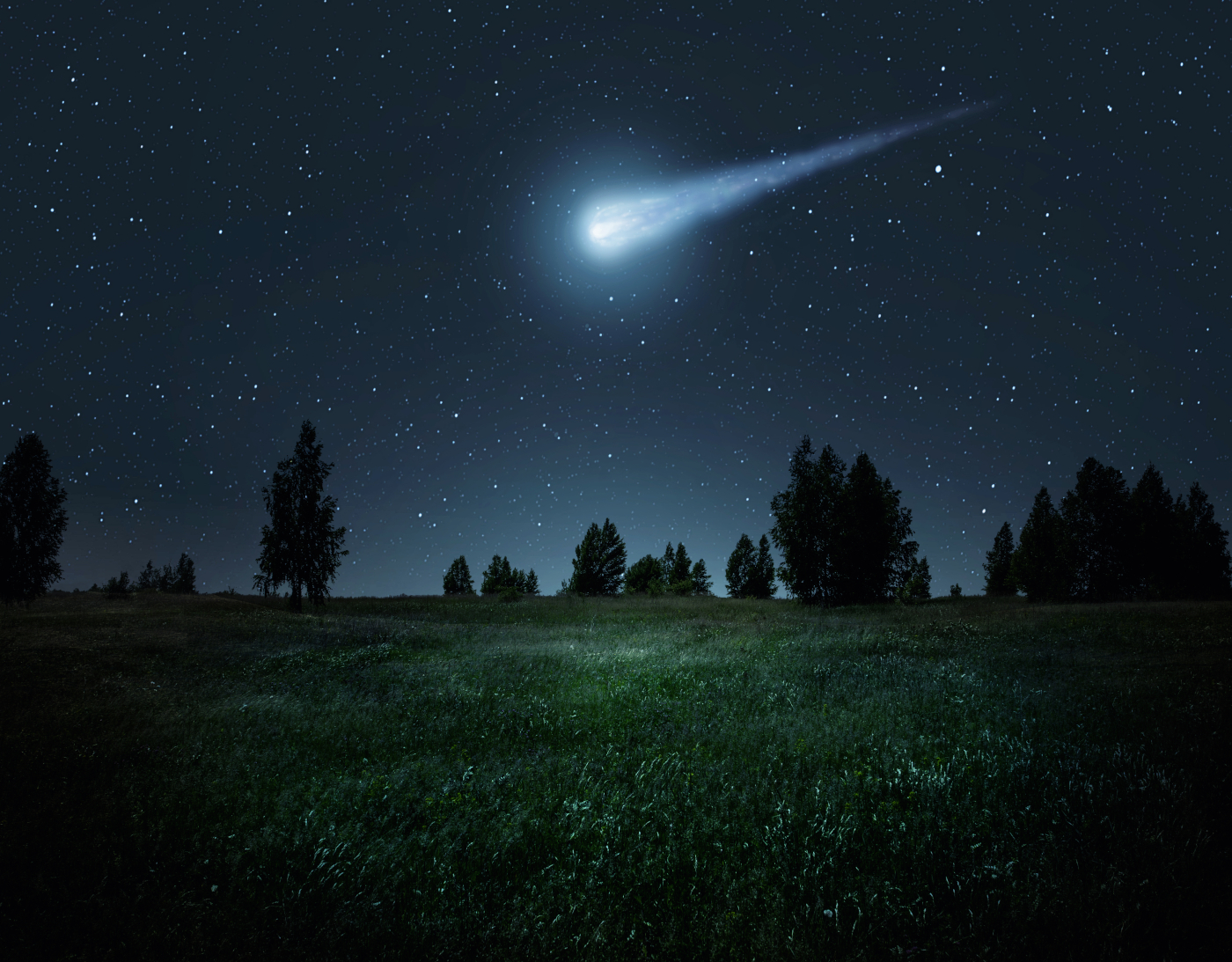 Kometa nad Hiszpanią