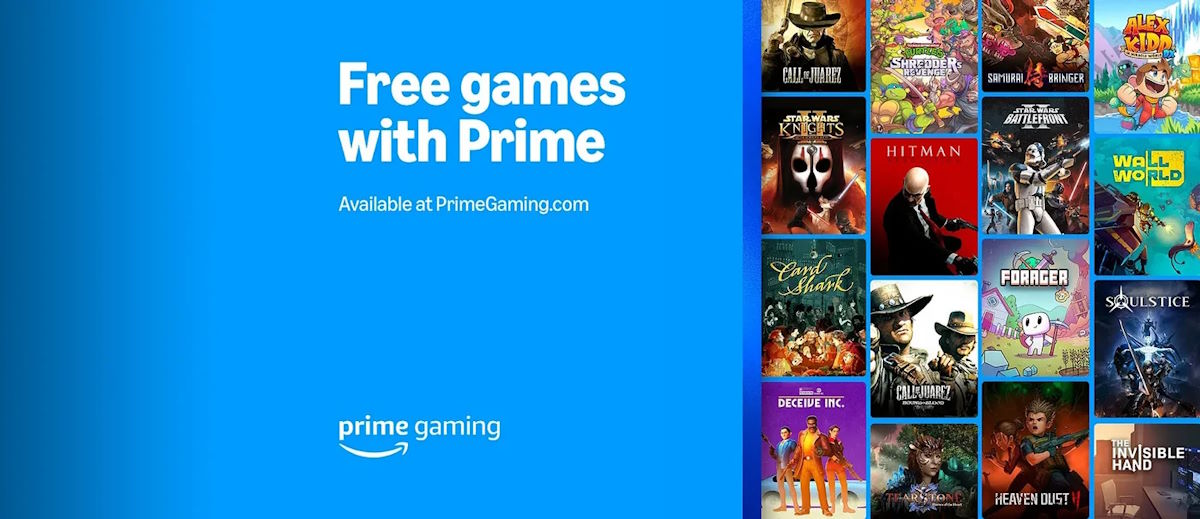 Amazon Prime Gaming darmowe gry