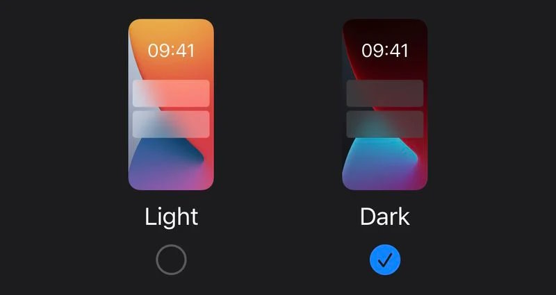 iOS 18 tryb ciemny