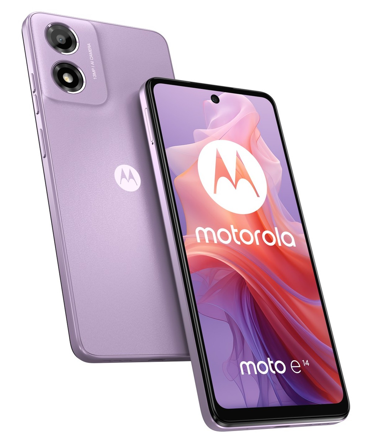 Motorola Moto E14 lawendowa
