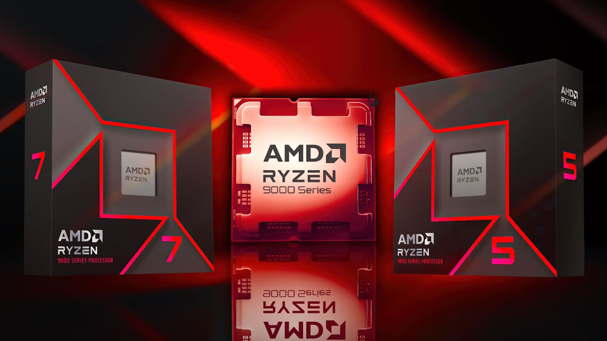 AMD Ryzen 7 9700X i Ryzen 5 9600X rozczarowują w testach wydajności