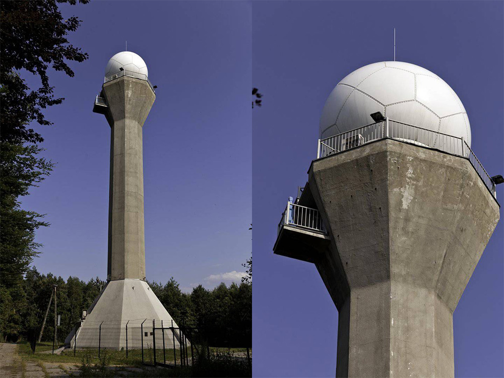 Radar meteorologoczny w Bełku