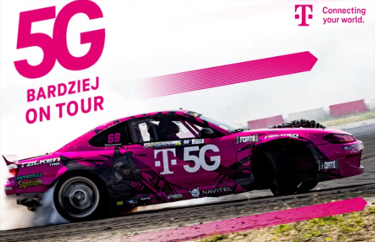 T-Mobile 5G Bardziej on tour