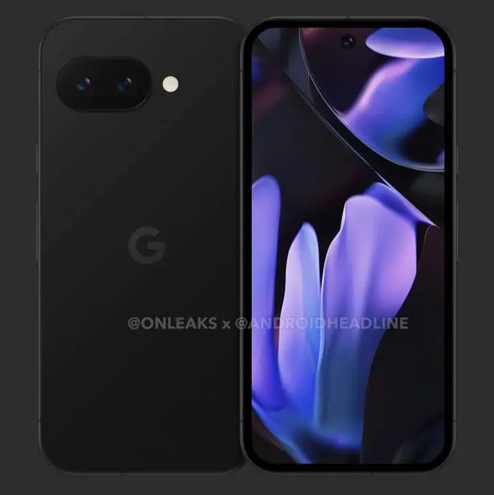 Google Pixel 9a na pierwszych renderach