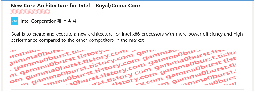 Intel Cobra Core. Niebiescy pracują nad nową architekturą