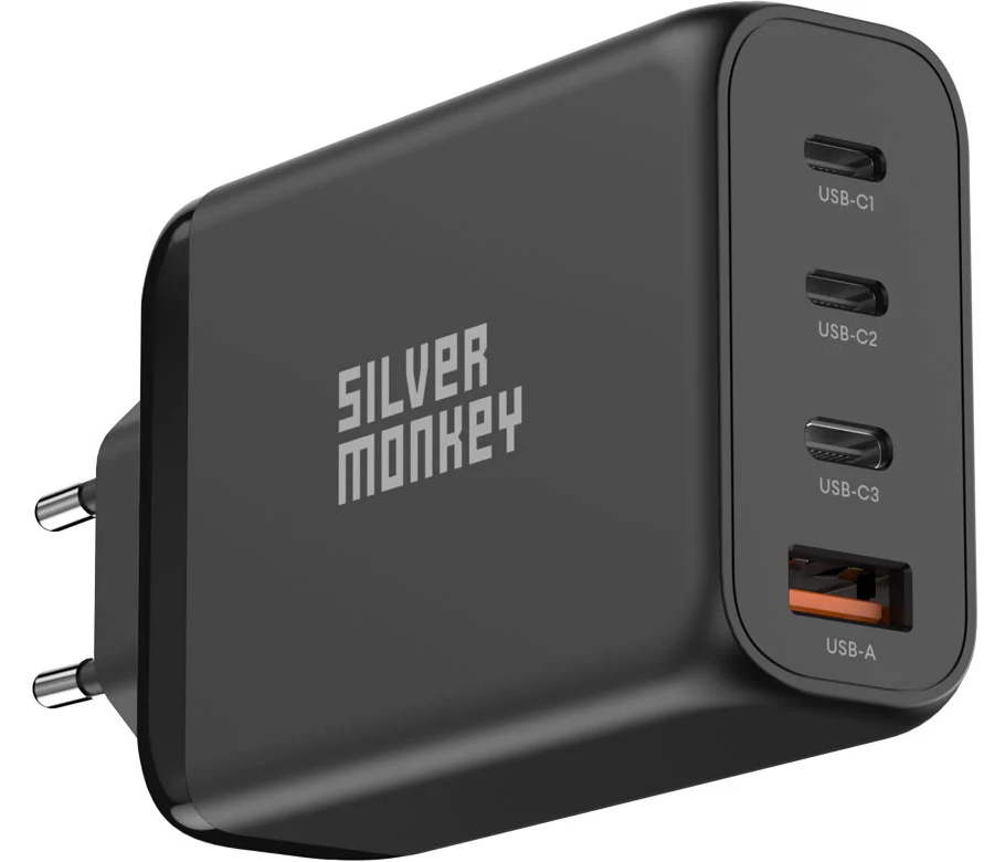 Silver Monkey SMA222 GaN 140W - 4 porturi USB