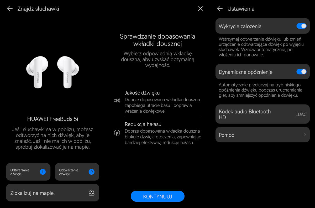 Huawei FreeBuds 5i aplikacja