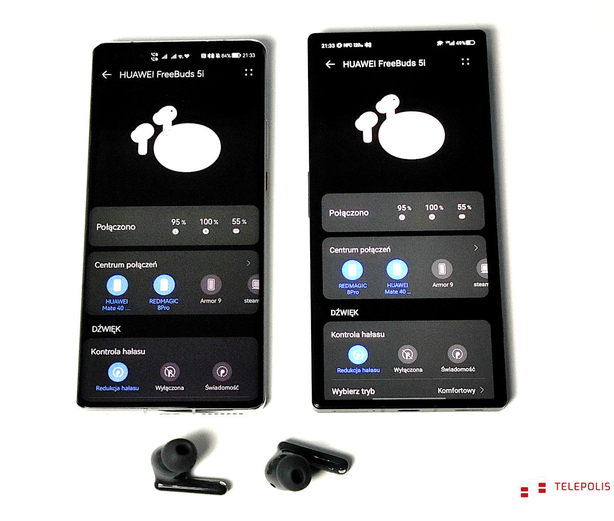 Huawei FreeBuds 5i multiparowanie