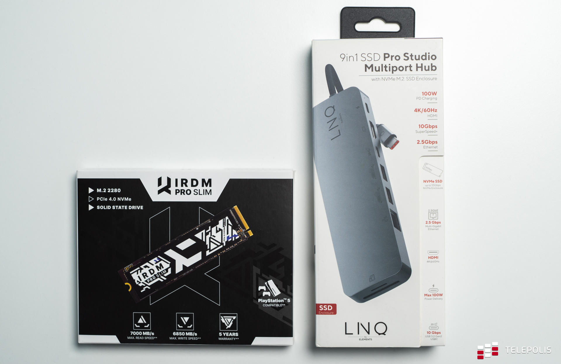 LINQ 9in1 SSD Pro Studio - dodatkowy dysk twardy
