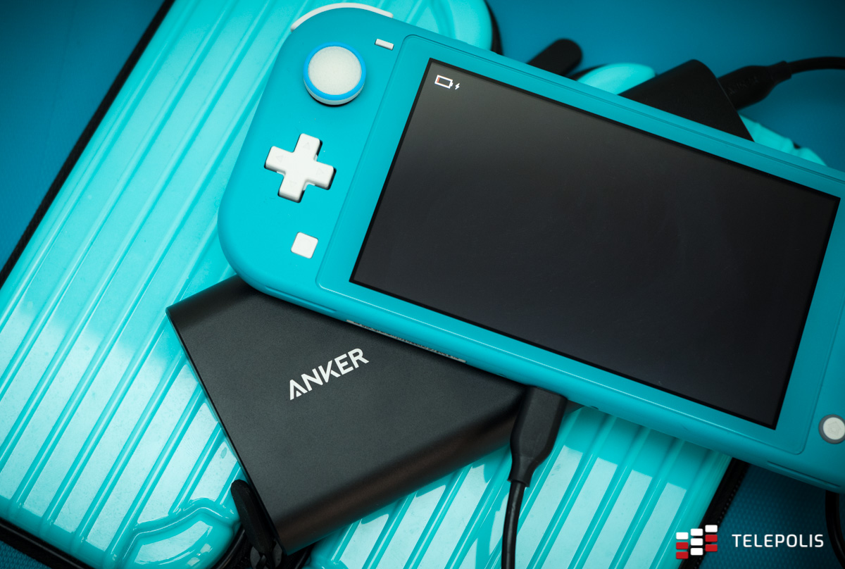 Anker PowerCore+ 26800mAh PD - ładowanie Nintendo Switch