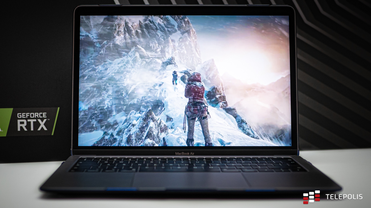 Shadow of the Tomb Raider na Apple MacBook Air - średnio 101,63 fps, a w komputerze nawet nie włączył się wentylator 