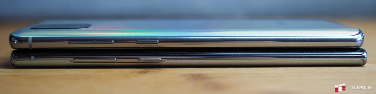 Samsung Galaxy Note10 Lite vs Galaxy Note10+ - bok